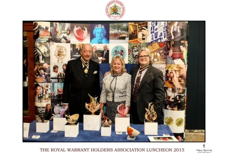 Robin Wodehouse RWHA President, Joey Richardson, Nick Farrow QEST Chairman