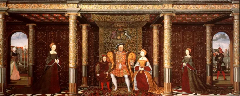 Family of Henry VIII and Jane Seymour in 1845