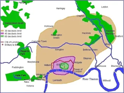Bells of St Paul's Map