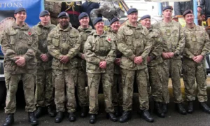 Group of soldiers from REME