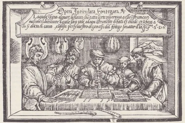 1535 – The Silvestro Ganassi Treatise on the Recorder 1535 – The Silvestro Ganassi Treatise on the Recorder