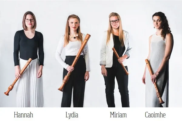 Caoimhe de Paor and the Palisander Recorder Quartet Caoimhe de Paor and the Palisander Recorder Quartet