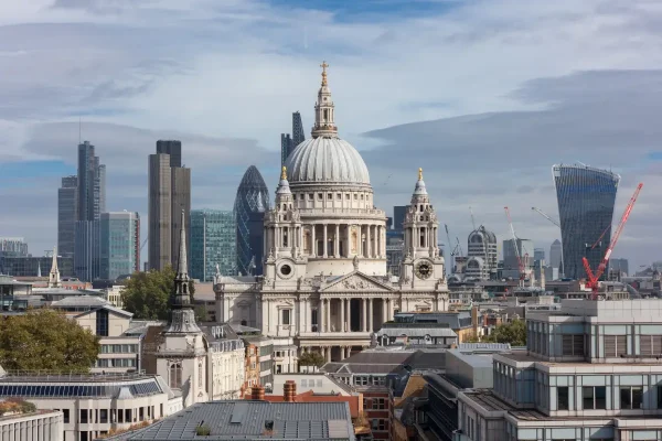 St Paul’s rooftop view St Paul's rooftop view